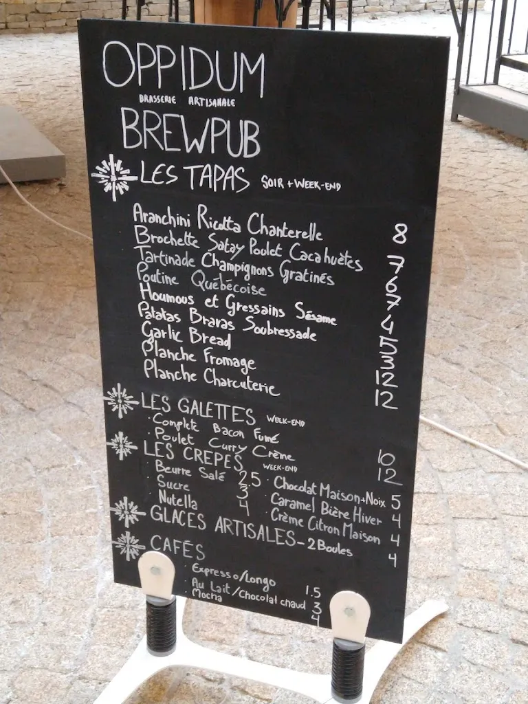 Menu_Brasserie Oppidum_Capestang_image_2