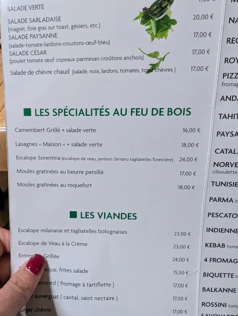 Menu_Le Provence Restaurant Pizzeria_Capestang_image_2