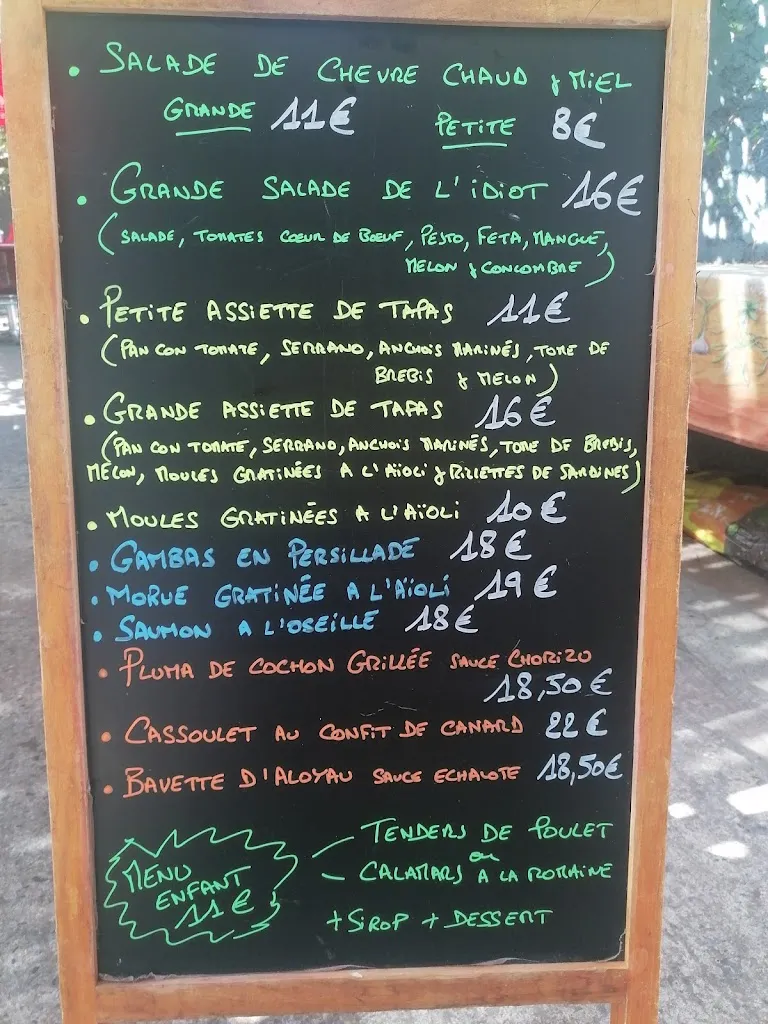 Menu_L'Idiot du Village - Capendu_Capendu_image_1