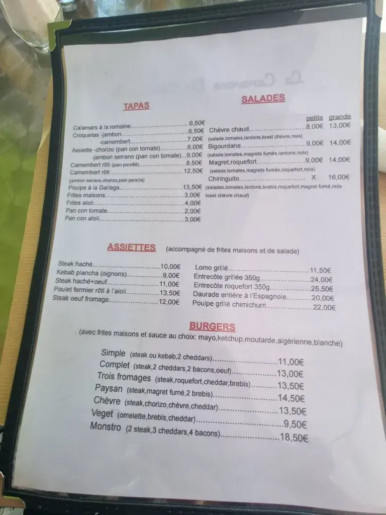 Menu_El chiringuito_Mauvezin_image_3