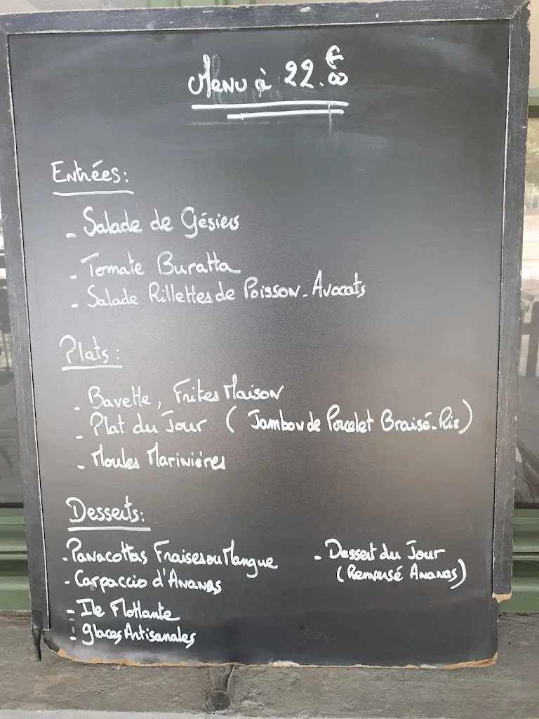 Menu_Restaurant Écluse de Vic, Castanet Tolosan : La Crise de foi_Castanet-Tolosan_image_4