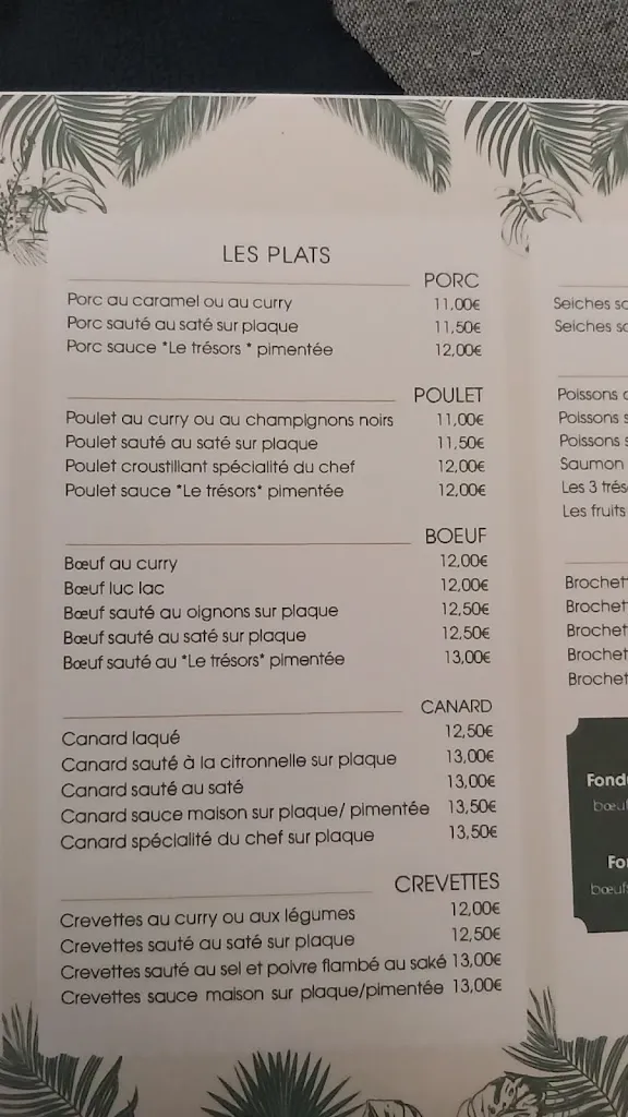 Menu_Le trésor du Vietnam_Castelginest_image_1