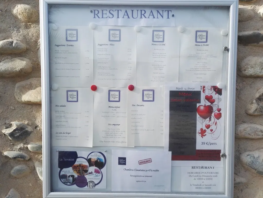 Menu_Field Terrasse - Salles De Réception - Restaurant Accommodation_Carbonne_image_3