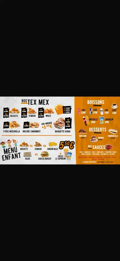 Menu_So good tacos kebab burgers_Carbonne_image_3