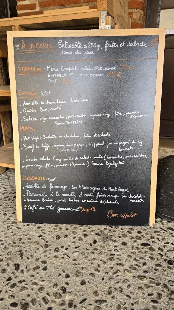 Menu_Restaurant Les Prémices_Saint-Sulpice-sur-Lèze_image_2