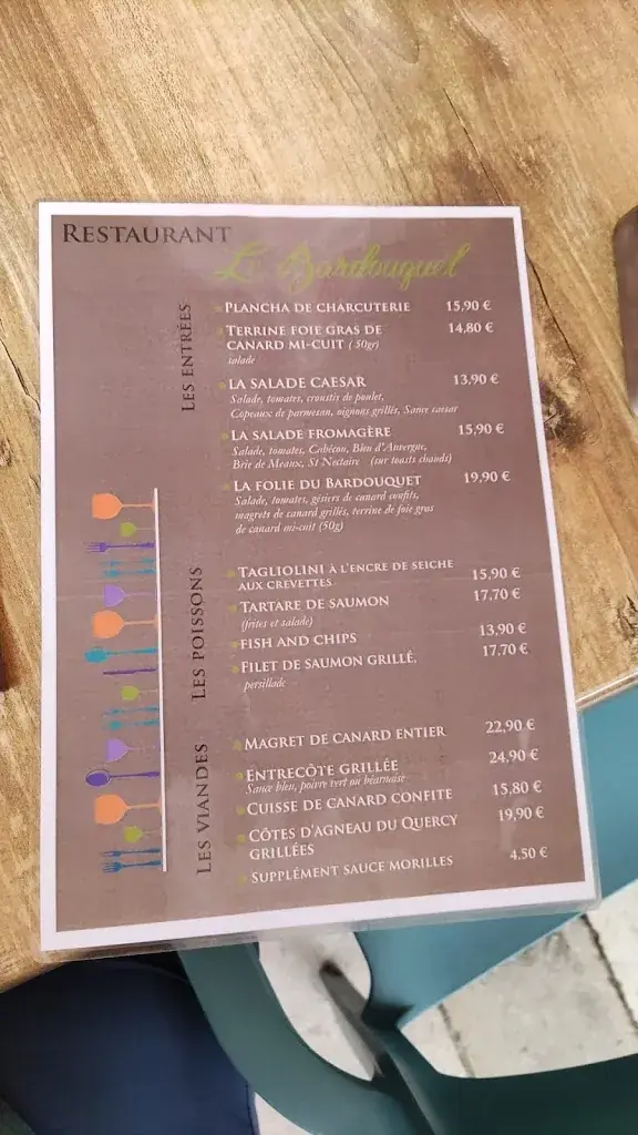 Menu_Le Bardouquet_Castelnau-Montratier_image_1