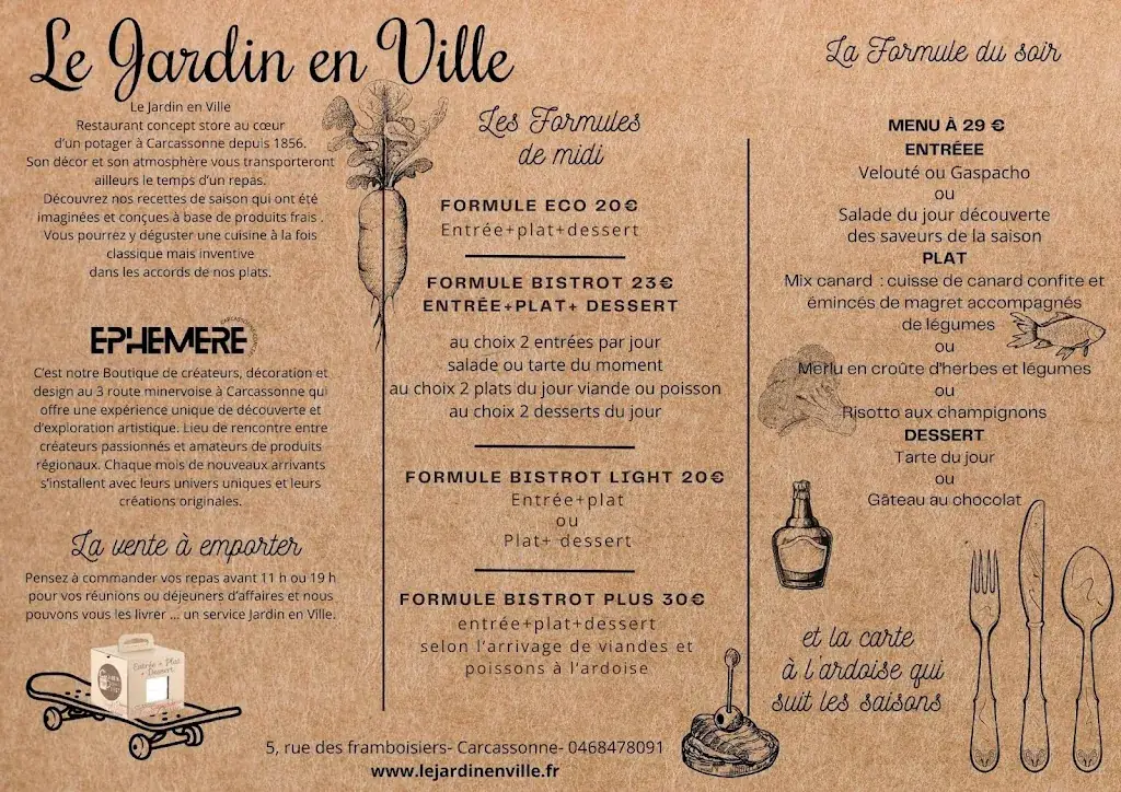 Menu_Le Jardin en Ville_Carcassonne_image_1