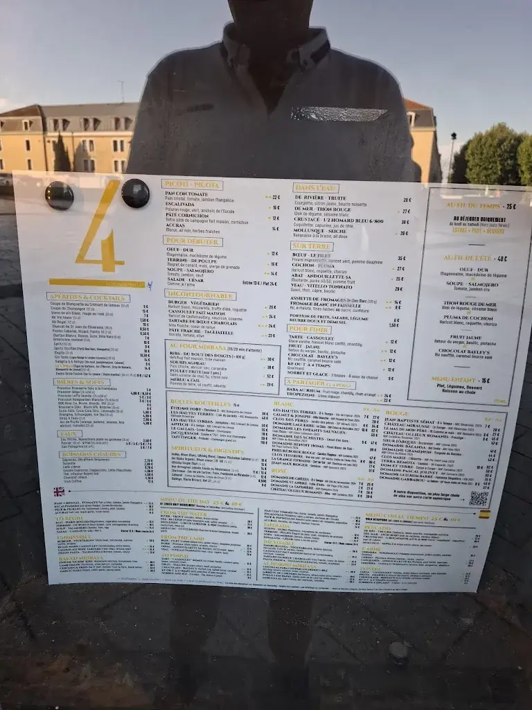 Menu_Brasserie a 4 Temps_Carcassonne_image_1