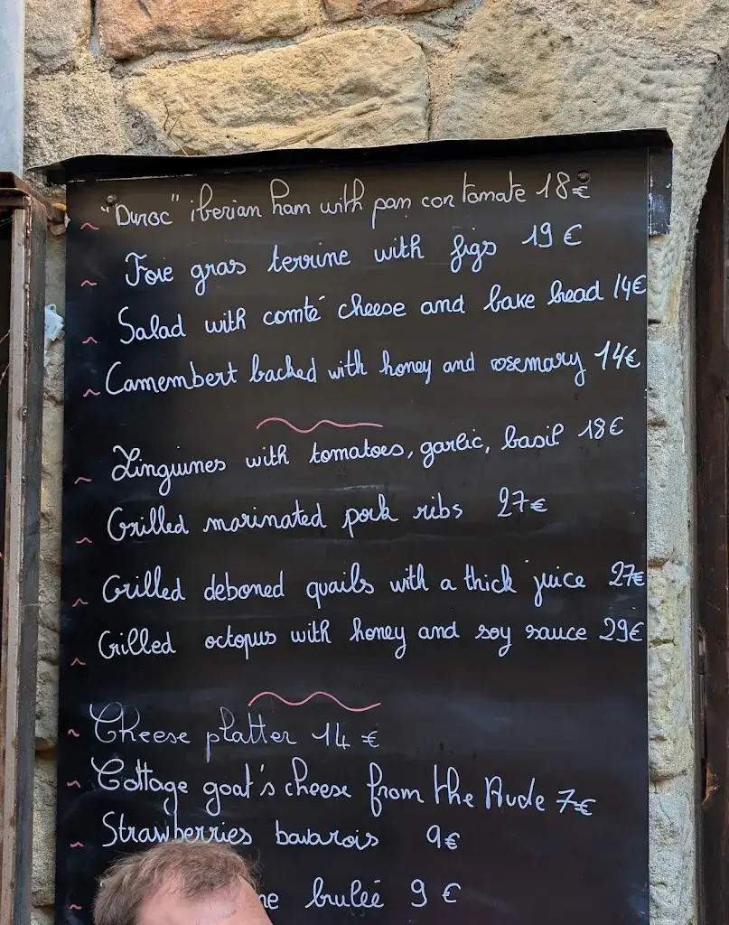 Menu_Restaurant Au Four Saint Louis_Carcassonne_image_1
