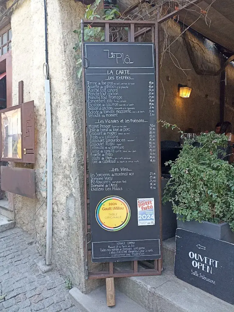 Menu_Restaurant Le Plô_Carcassonne_image_1