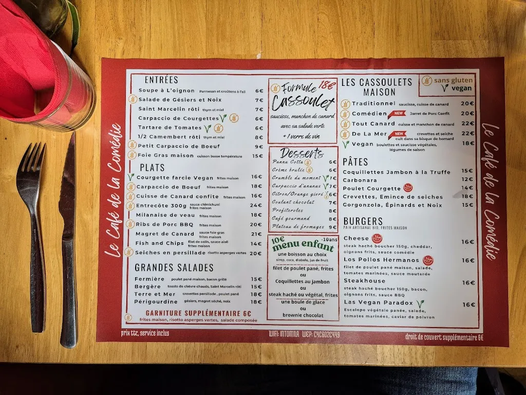 Menu_Café de la Comedie_Carcassonne_image_3