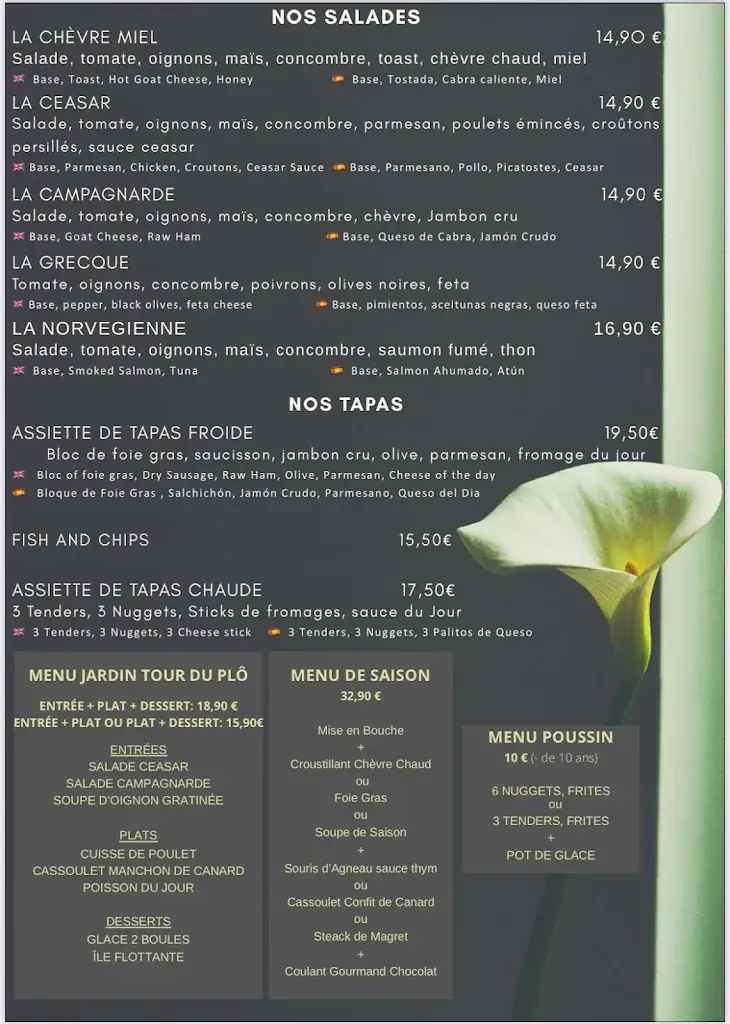 Menu_Le Jardin De La Tour du Plô_Carcassonne_image_3