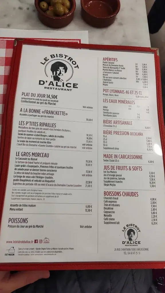 Menu_Le Bistrot d'Alice_Carcassonne_image_2