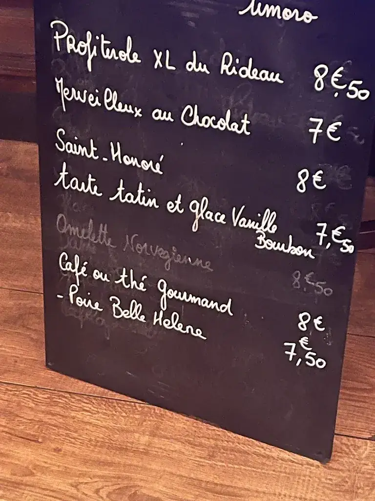 Menu_Le Rideau Rouge_Carcassonne_imagen_3