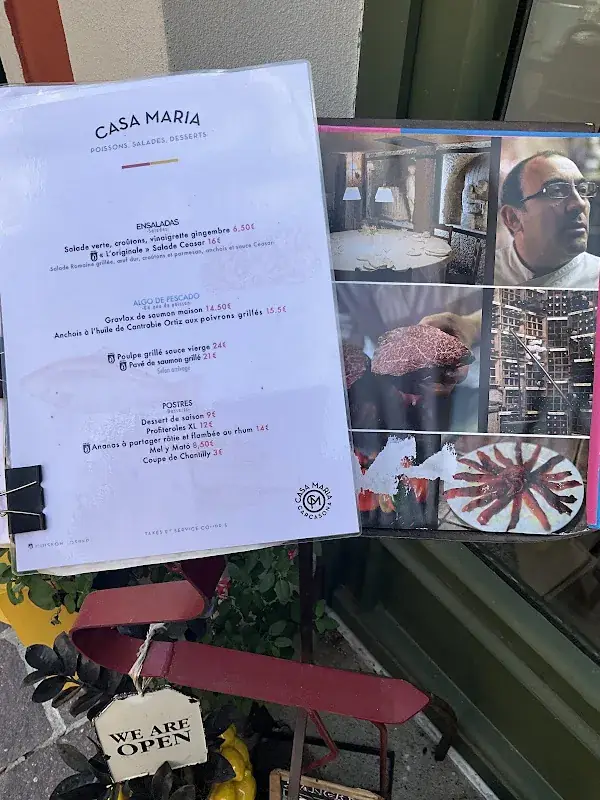 Menu_Casa Maria_Carcassonne_immagine_3