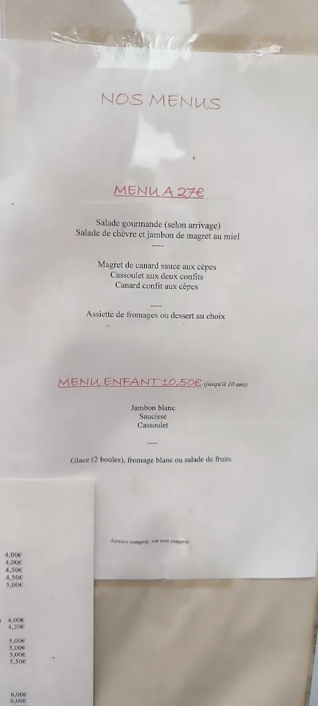 Menu_Au Petit Gazouillis_Castelnaudary_image_4