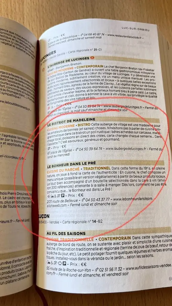 Menu_Le Bonheur dans le Pré_Lucinges_image_1