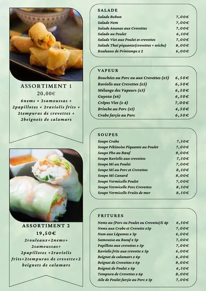 Menu_Restaurant Nénuphar_Castelnaudary_image_1