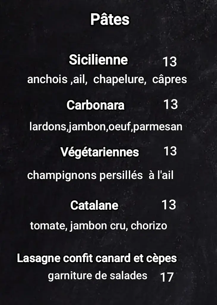 Menu_La Dolce Vita_Castelnaudary_image_2