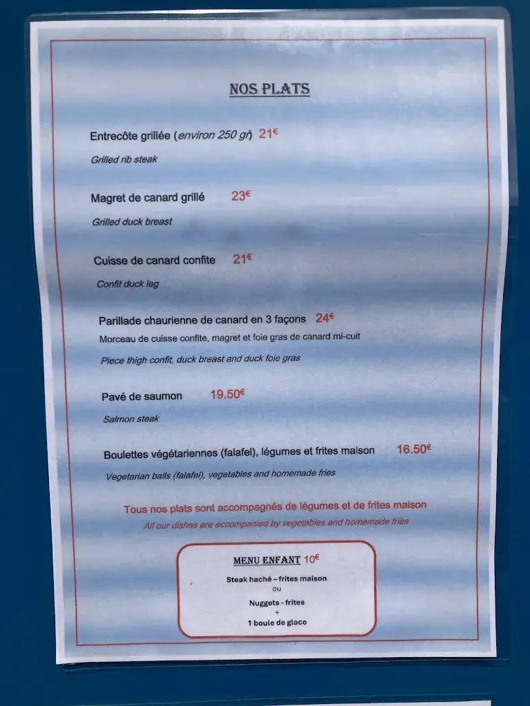 Menu_Le Cassoulet Gourmand_Castelnaudary_image_4