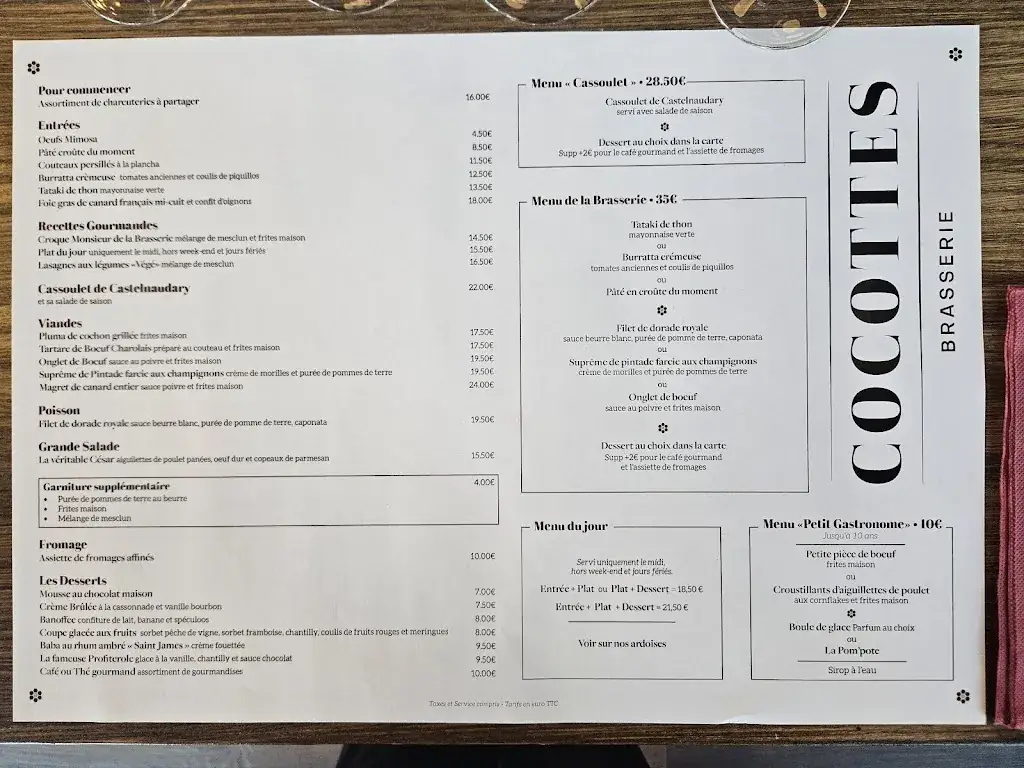 Menu_Brasserie Cocottes_Castelnaudary_image_1