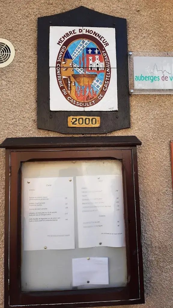 Menu_Auberge La Calèche._Peyrens_image_3