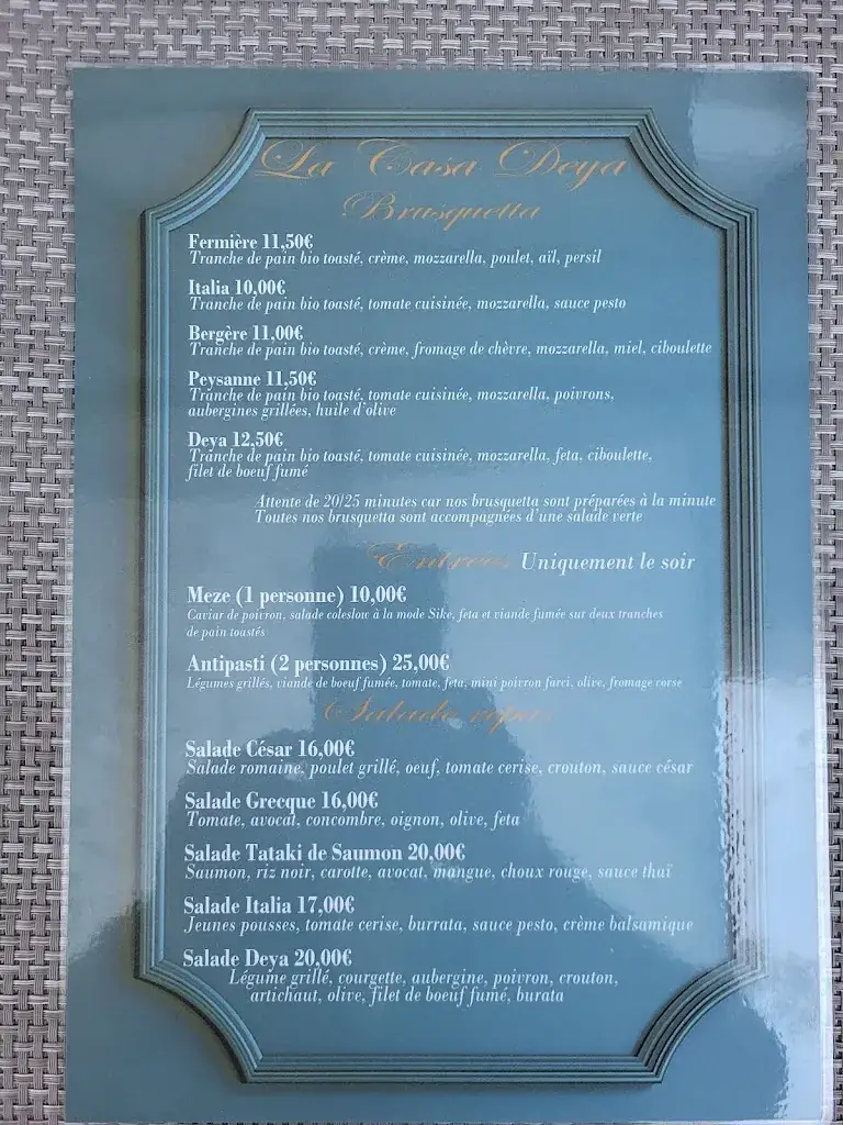 Menu_LA CASA DEYA_Castelnau-le-Lez_image_3
