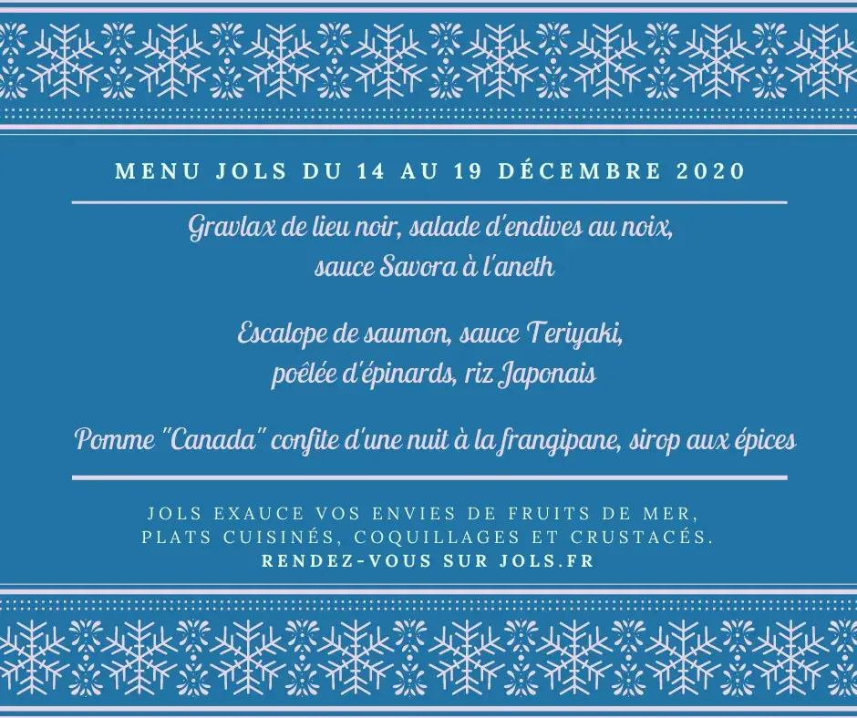 Menü_Jols Lyon Limonest - restaurant de poissons et fruits de mer_Limonest_Bild_4