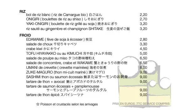 Menu_Les Deux Grenouilles_Castelnau-le-Lez_image_1