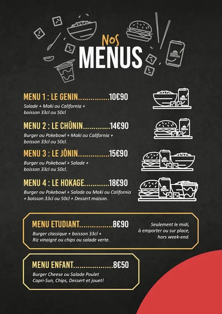 Menu_Japan Burger Castelnau- le-lez_Castelnau-le-Lez_immagine_1