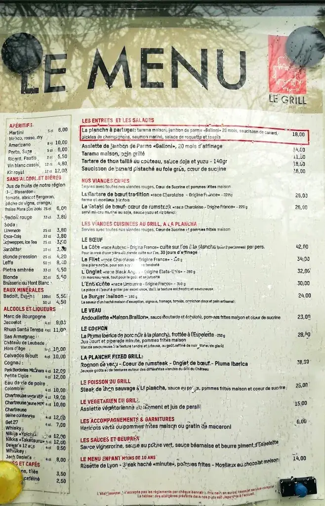 Restaurant Le Grill ristorante a Limonest