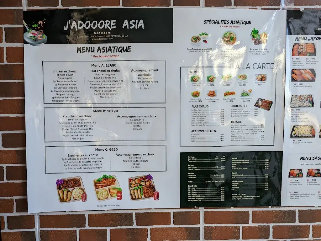 Menu_J'adooore Asia_Castelnau-le-Lez_image_1