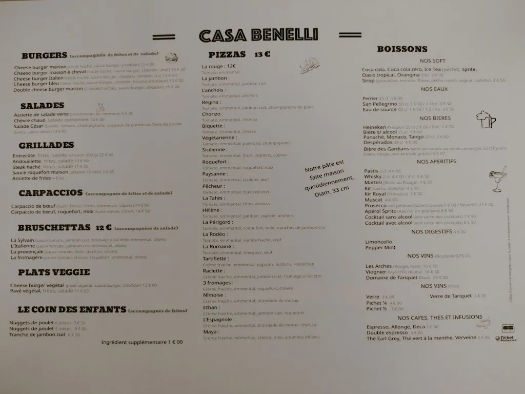Menu_CASA BENELLI_Castillon-du-Gard_image_1