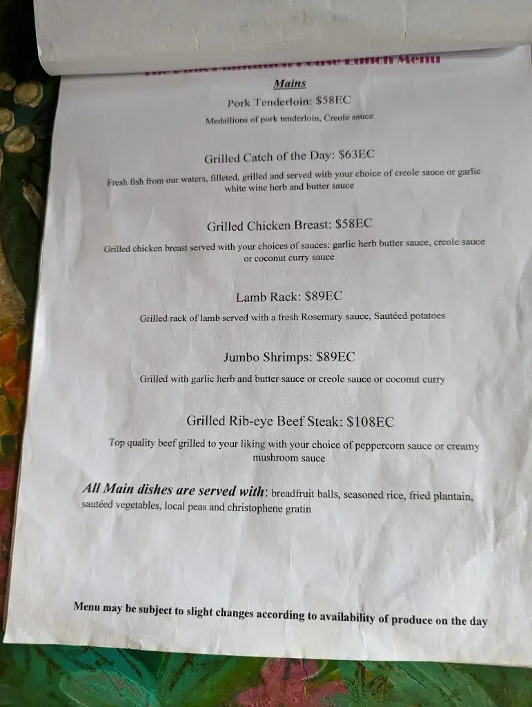 Menu_Pink Plantation_Lucia_image_2