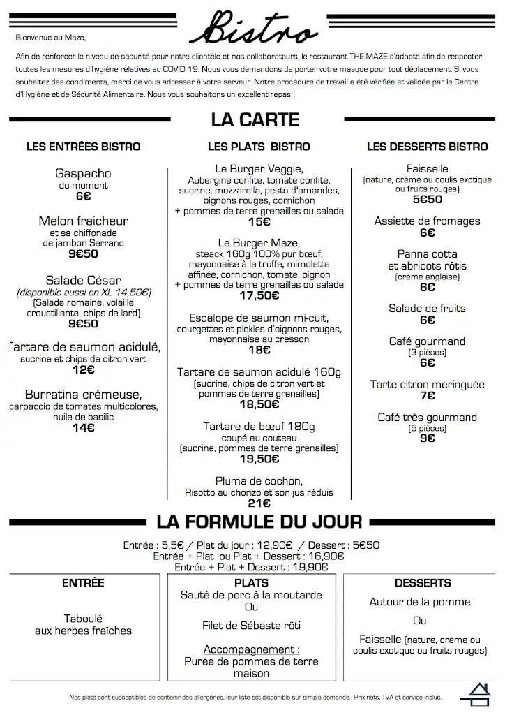 Menu_The Maze : Resto-Bistro-Club_Limonest_image_3
