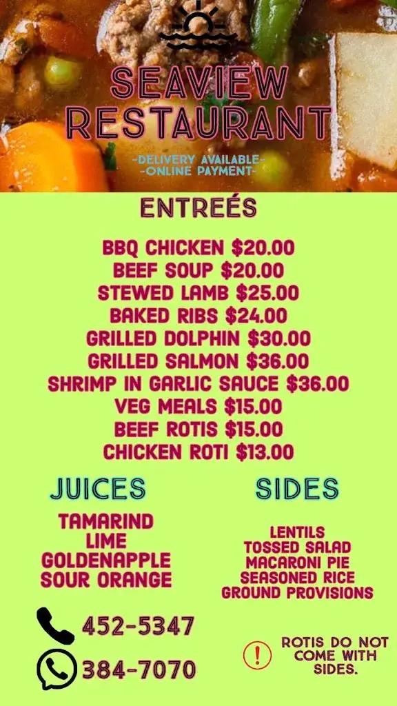 Menu_Seaview Restaurant & Bar_Lucia_immagine_3