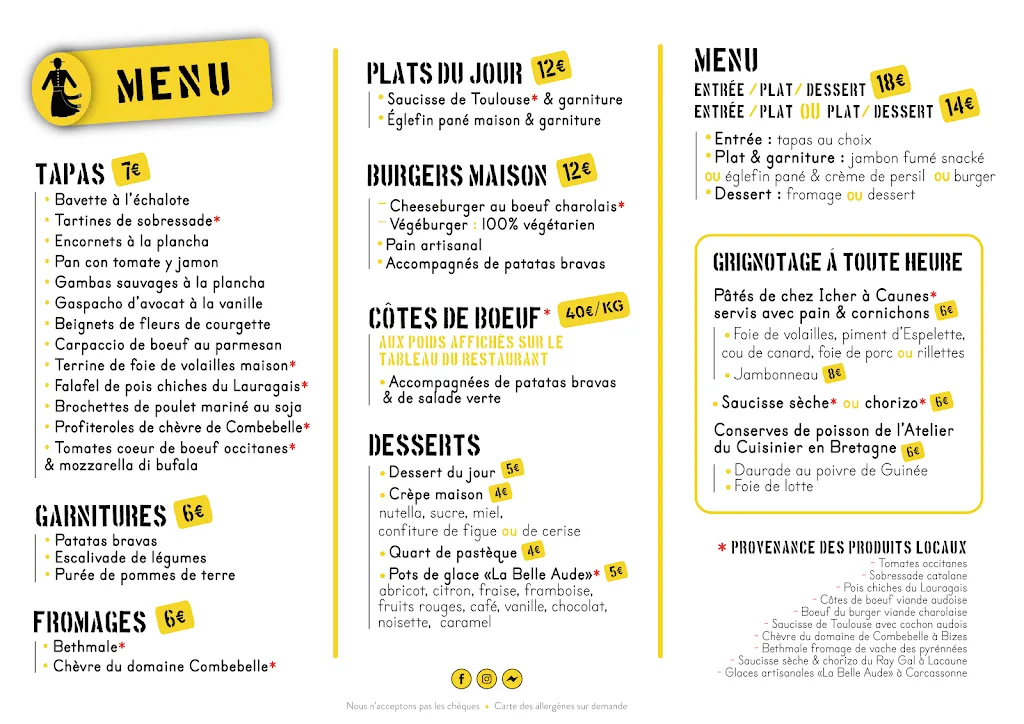 Menu_La Cantine du Curé_Caunes-Minervois_image_2