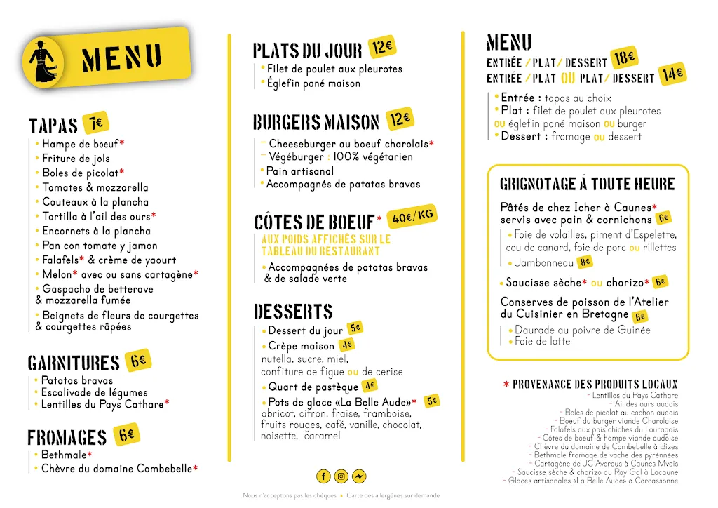 Menu_La Cantine du Curé_Caunes-Minervois_image_4
