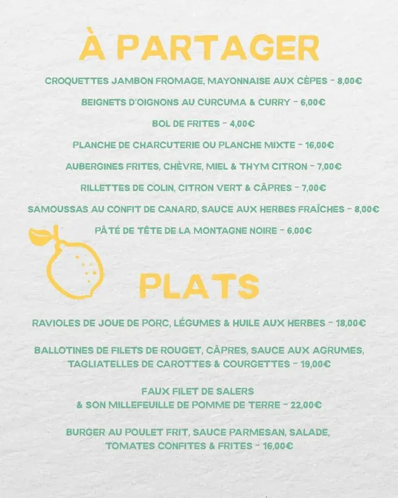 Menu_Restaurant Cédrat_Caunes-Minervois_image_1