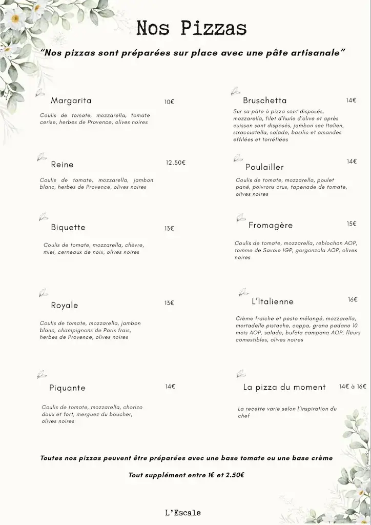 Menu_L'Escale_Villeneuve-Minervois_image_1
