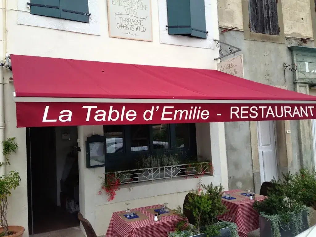 La Table d'Emilie restaurant in Caunes-Minervois