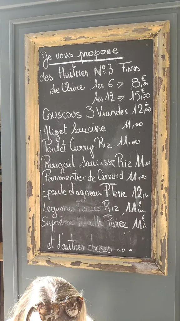 Menu_Le p’tit bistro de Maïté_Caussade_image_1