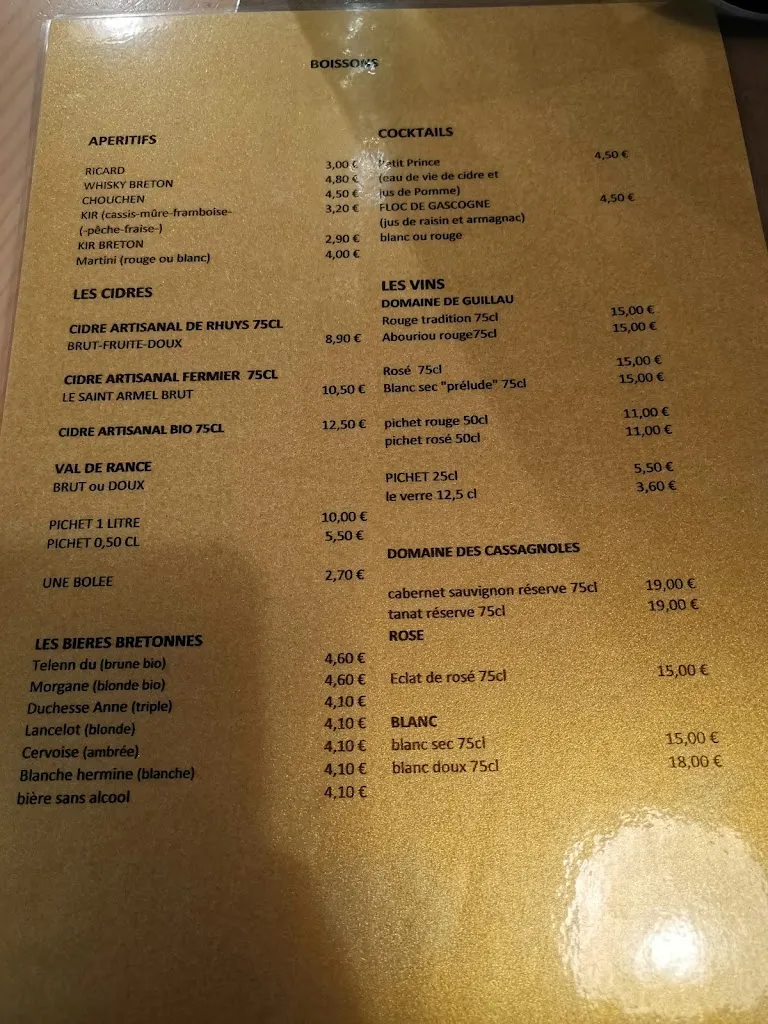 Menu_La P'tite Bretonne_Caussade_immagine_2