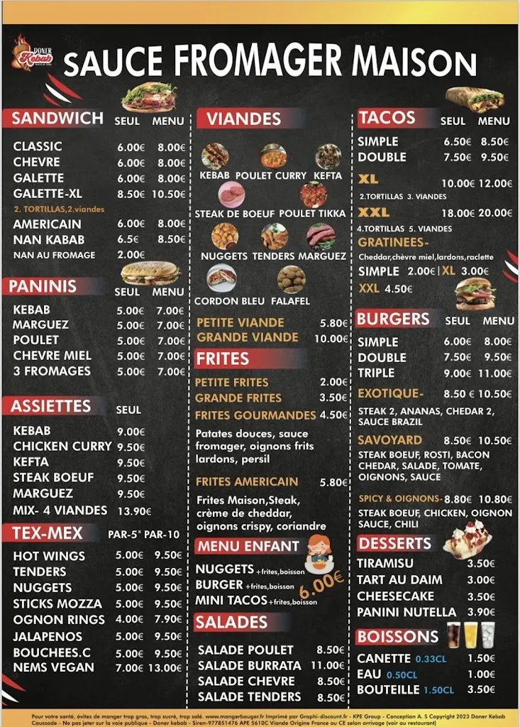 Menu_Doner Kebab Caussade_Caussade_image_1