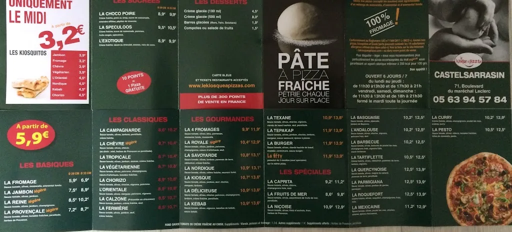 Menu_Le Kiosque à Pizzas_Castelsarrasin_image_4