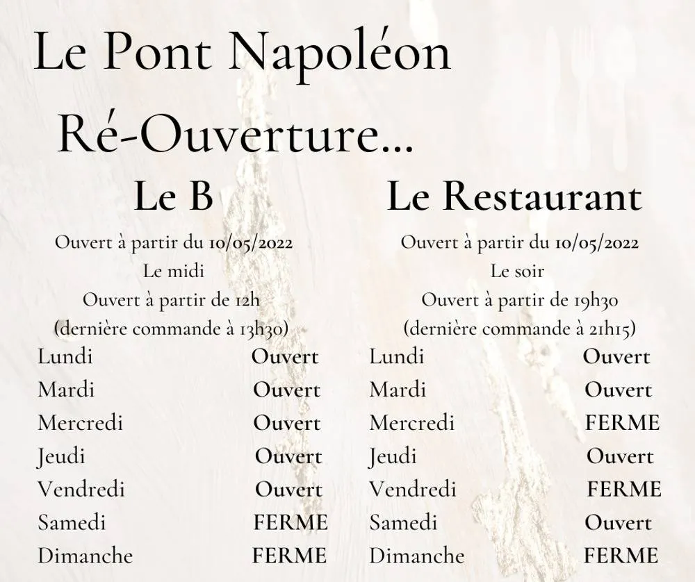 Hôtel Restaurant Le Pont Napoléon restaurant in Moissac