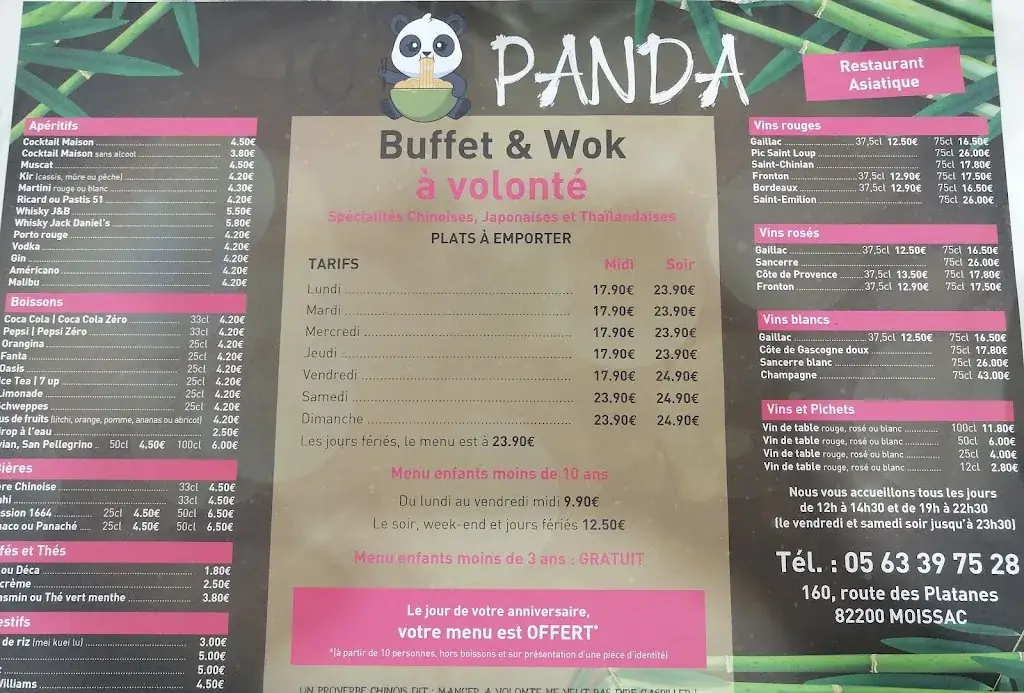 Menu_To Panda_Moissac_image_2