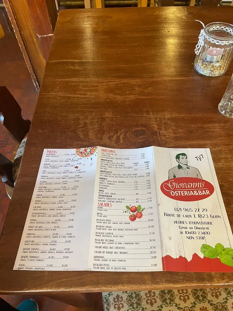 Menu_Giovanni's Osteria_Glion_image_2