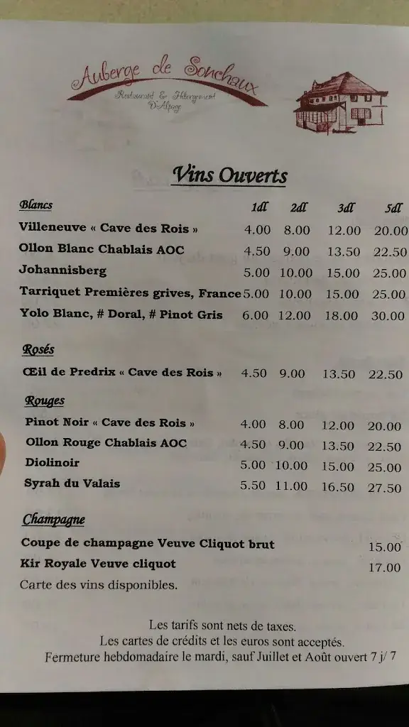 Menu_Auberge de Sonchaux_Veytaux_image_4