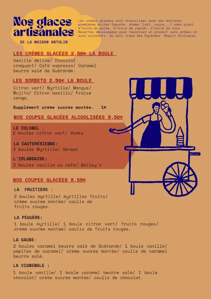 Menu_A La Bonne Franquette_Cauterets_image_3